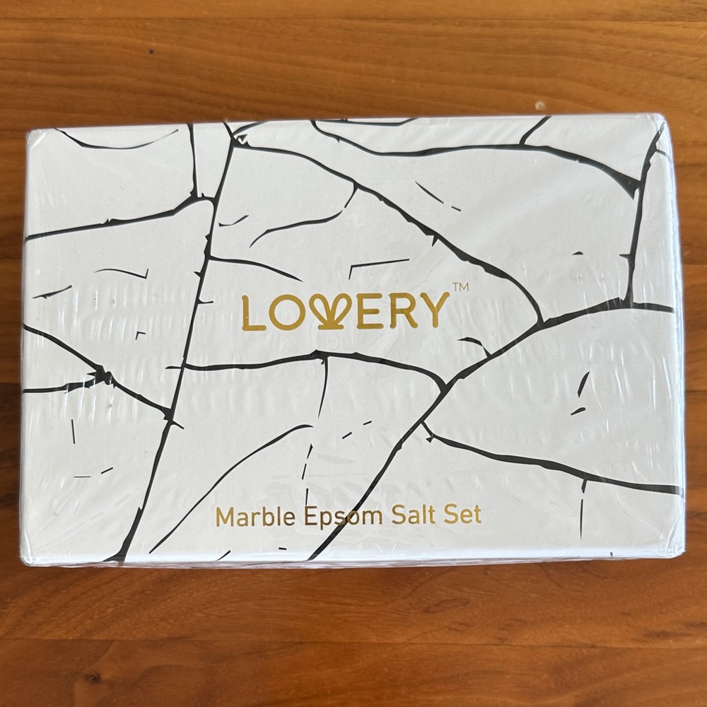 Lovery Epsom Salt Soaking Set NEW